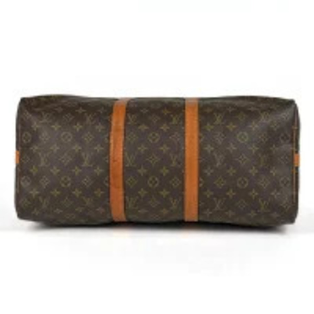 Louis Vuitton Shoulder Bag Boston Monogram Bandoulire Brown Keepall